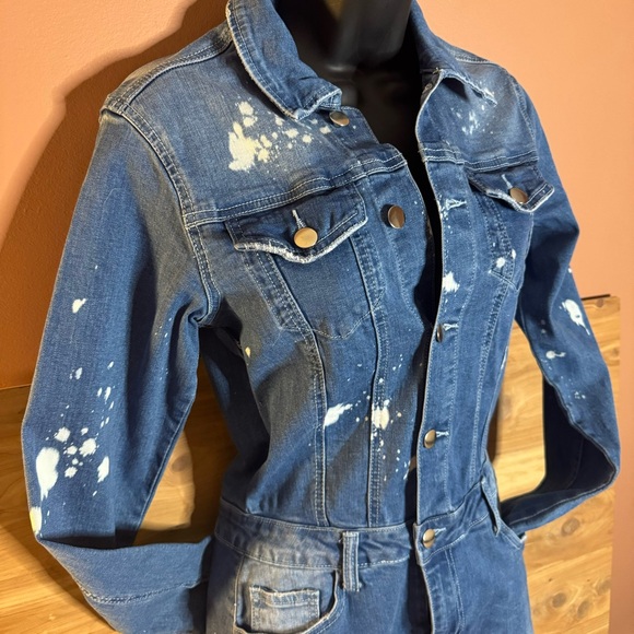 NWT- Denim Dress - Picture 6 of 9